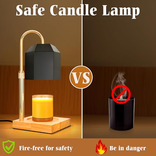Electric Candle Warmer for Home Decor, Compatible with Small and Large Candles