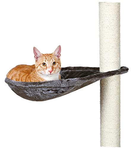 Trixie Plush Hammock For Scratching Posts, Gray #TOP1