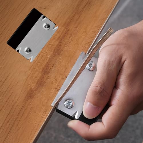 Mini Woodworking Edge Trimmer, Banding Tool, Corner Planer, Veneer Bander for Burrs, Hand Planer for Deburring, Cutter for Wood ABS and PVC