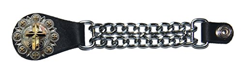 Handmade Gold Cross Vest Extender Set. Made in Texas