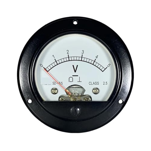 Voltmètre à aiguille SD-65 tension continue 10V boîtier DH65 encastrable