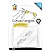 Under the Roof Decorating 5-100200 15-20 lb Place&Push Canvas Hangers
