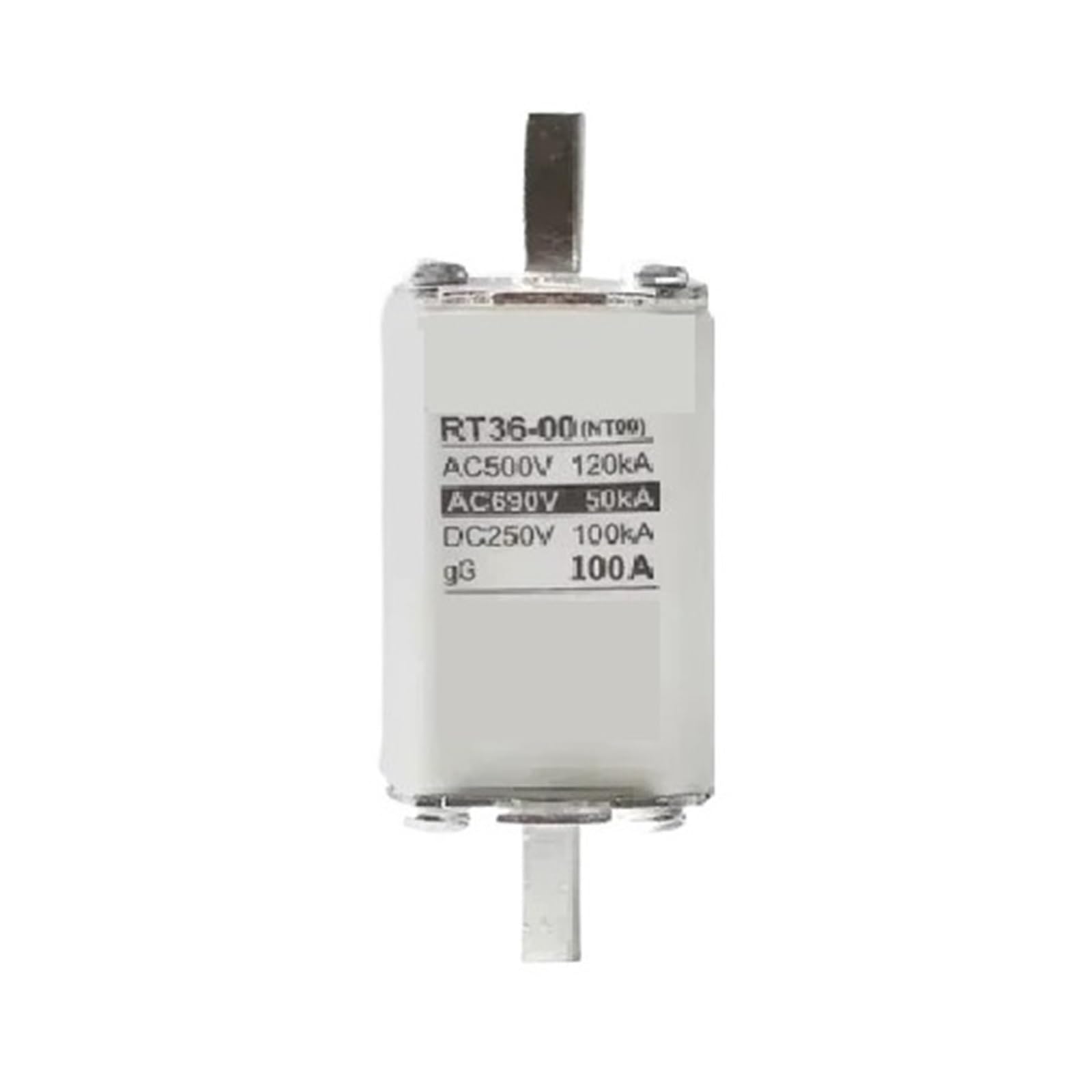 Noyau de fusible RT36-00 NT00 100A amovible pour armoire de distribution électrique