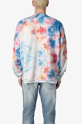 mnml Men's Tie Dye Cardigan Sweater4