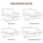 Easy-Going 100% Waterproof Couch Cover, Dual Waterproof Sofa Cover, Stretch Jacquard Sofa Slipcover, Leakproof Furniture Protector for Kids, Pets, Dog and Cat (Sofa, Brown) - Image 2