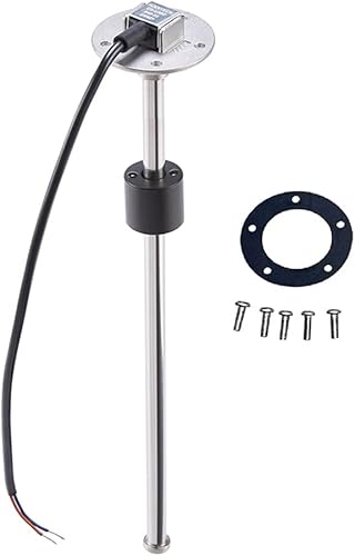 Miniatura 8 de Medidor de Combustible Negro de 8 Escalas Marino para Barco Vehículos RV Carro Camión Aceite Automotriz Medidor de Repuesto del Mercado