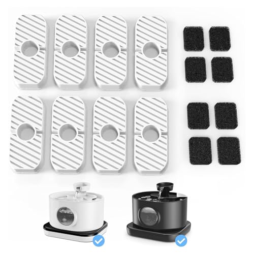 Fuente automática de agua para mascotas y filtros para gatos miniatura 3