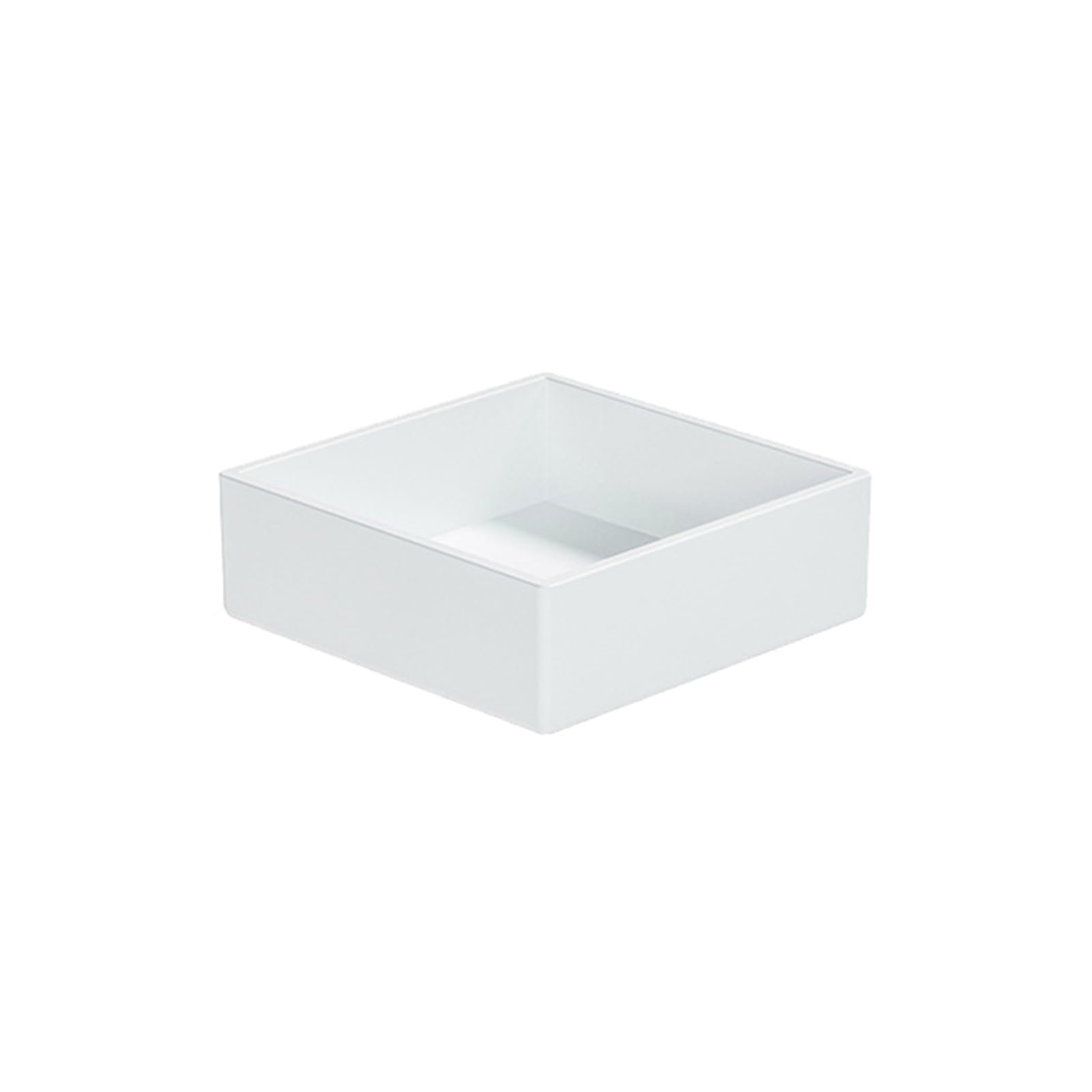 Worparsen White 6Pcs Buffet Risers, Square Cube Display Base, Food Risers For Buffet Table, Acrylic Display Stand Shelf For Party, Catering, Jewelry & Collectibles 3Inch