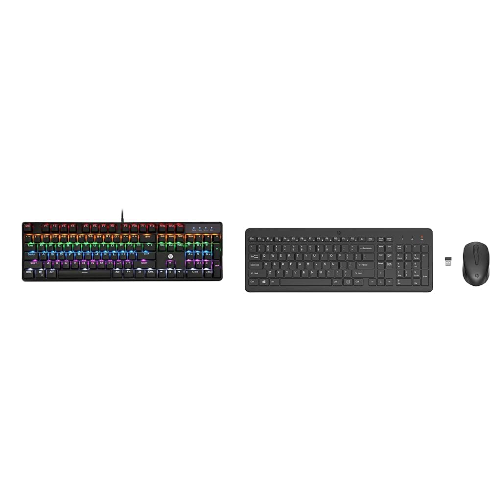 HP GK320 Wired Full Size RGB Backlight Mechanical Gaming Keyboard, 4 LED Indicators, Mechanical Swit (B0C4PLTKKC) Amazon Price History, Amazon Price Tracker