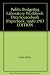 Public Budgeting Laboratory Data Sourcebook