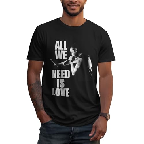 Canserberos Men's Basic Cotton Lightweight Soft T-Shirt Crew Neck Short Sleeve Tee Tops Black