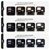 Cargador Inal mbrico COLSUR 6 en 1 Estaci n de Carga Inductiva con 15W L mpara de Mesa Despertador para iPhone 12 13 Pro MAX Mini Apple Watch 7 6 5 4 3 2 Airpods Pro Samsung con Adaptador QC3 0