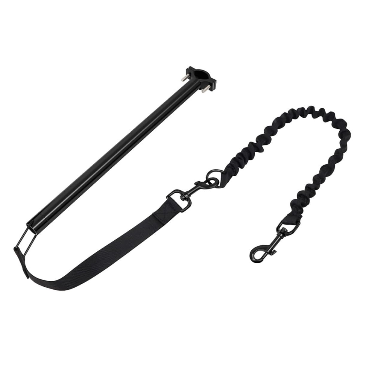 Laisse pour Chien à Fixer Vélo, Corde de Traction Noire