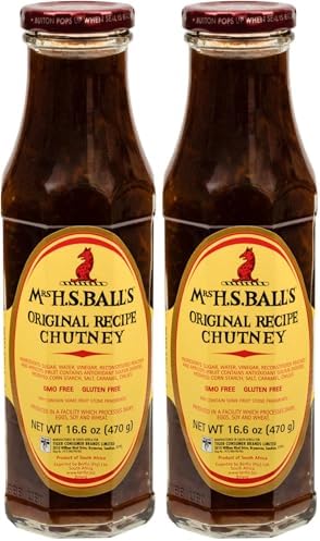 Mrs H.S. Ball's Original Recipe Chutney, 470g (Pack of 2)