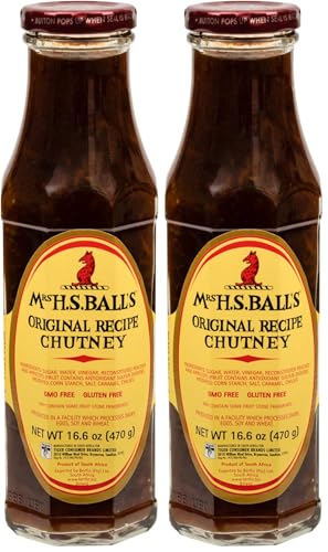 Mrs H.S. Ball's Original Recipe Chutney, 470g (Pack of 2)