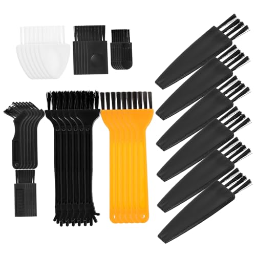 PLAFOPE Barber Clipper Cleaning Brush 48pcs Set Electric Shaver Brush Keyboard Cleaning Tool Maintenance Kit