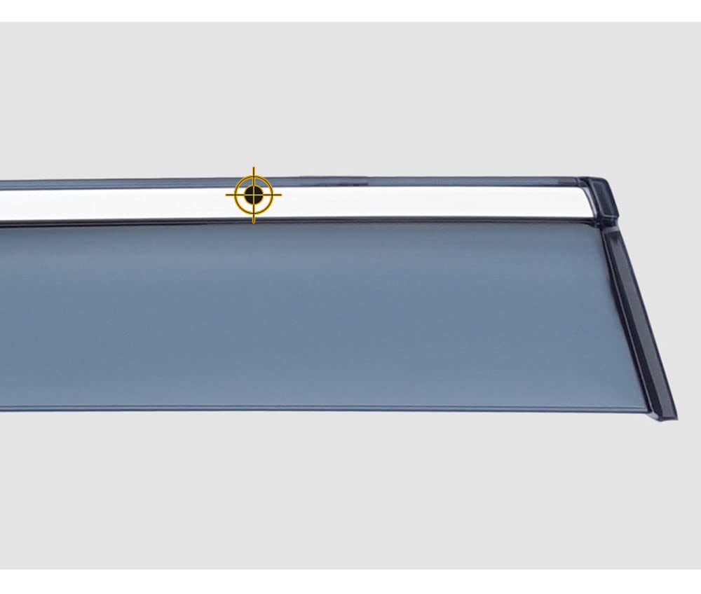 4 Pezzi Automotive Deflettori D'Aria Antiturbo Per Subaru