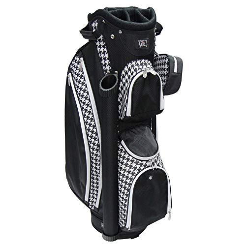 RJ Sports Paradise 9" Deluxe Ladies Cart Bag, Houndstooth, 9