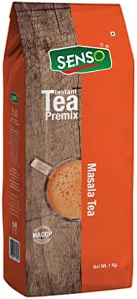 Senso Masala Chai Instant Tea Premix 1kg - Premium Chai with 100% Natural Spices | Premium Powder | Readymade Tea | Premix Tea Masala (Pack of 1)