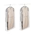 Richards Homewares - Frameless Long Dress Bag (Clear), (22 Inches x 54 Inches x 5 Inches) (2 Pack)
