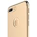 iPhone 7 Plus Case, RANVOO Thin Hard Slim Fit Stylish Cover 3 Detachable Parts Case, Gold [Clip-ON]