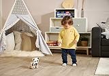 Eichhorn - panda z dźwiękami i ruchem, długość 15 cm, z drewna brzozowego, od 1 roku