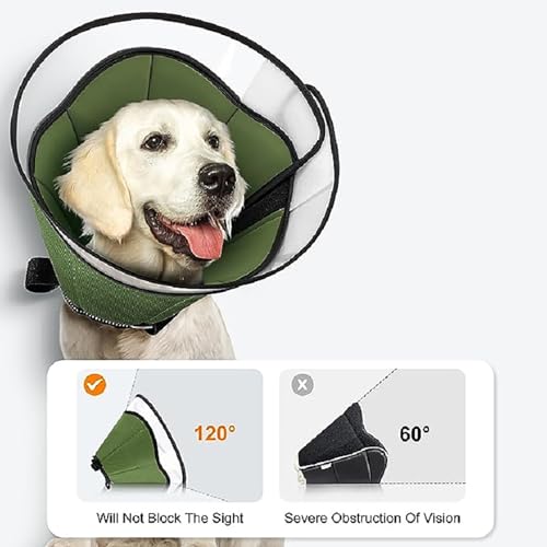 Collier de protection réglable pour chien et chat blessé - 6