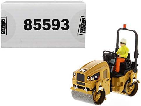 CAT Caterpillar CB-2.7 Compactador utilitario con operador High Line Series 150 Modelo fundido a presión por Diecast Masters 85593