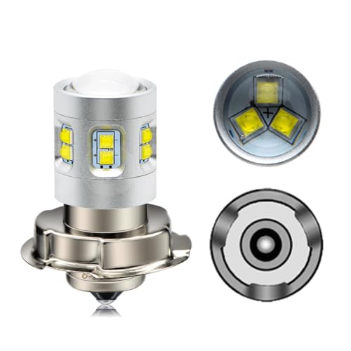 SOFOC P26S Ampoule LED Phare Moto Lentille Condensateur Blanc 6-36V 1Pcs – vue 2