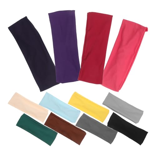 Bandeaux de sport absorbant la transpiration lot de 12 femmes