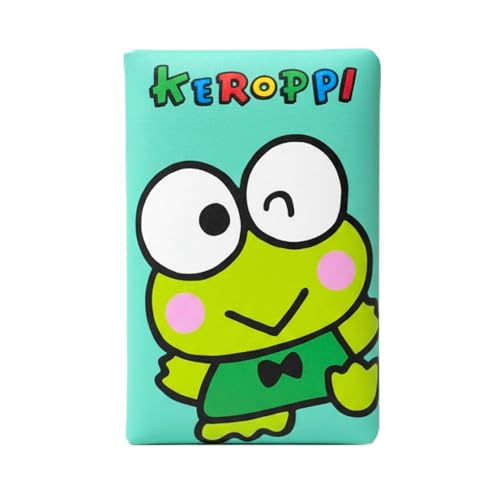 Estojo Acessório Ring Retangular Sanrio Keroppi, Divisória para Estojo Big ou Jumbo, Verde