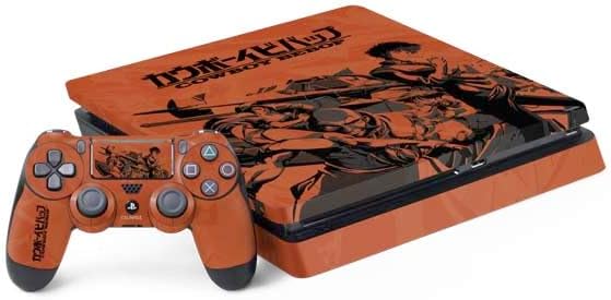 Skinit Decal Gaming Skin Compatible with PS4 Slim Bundle - Officially Licensed Cowboy Bebop Bounty Hunters Design