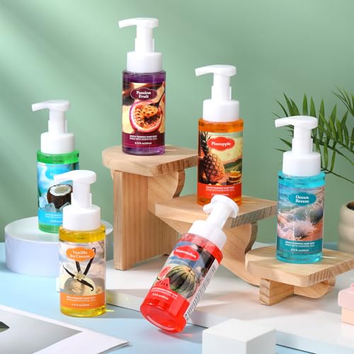 Image of 6 Pack Summer Fruits Foaming Hand Soap with Pump, 8.75 Fl oz