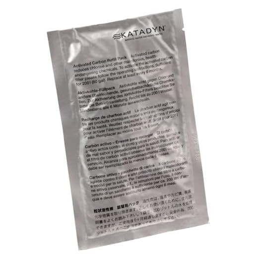 Katadyn,8013624,Aktivkohle AA8Nachfüllpack fürCombi Filter