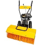 Stark 7.0HP Walk-Behind Power Sweeper Dirt/Debris 31' Brush Broom Clearing Path...