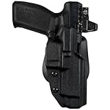 Maxtor Tactical OWB Paddle Holster Fits Canik SFX Rival w/Align Tactical Thumb Rest (Black, Right Handed) Outside The Waistband Carry Gun Holster Kydex American Made OWB with Paddle Attachment