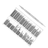 Outil polyvalent pour retirer les goupilles : l'outil inclus et ses têtes interchangeables assurent une compatibilité parfaite avec différentes marques de montres, facilitant ainsi le remplacement et la réparation des maillons. kit d'outils pour remplacer le bracelet de montre