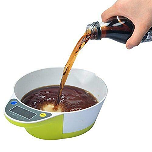 Bilance, bilance digitali cucina, Bilancia da cucina elettronica digitale portatile, Display digitale elettronico for uso domestico Bilancia digitale elettronica Strumenti elettronici Pesatura della c