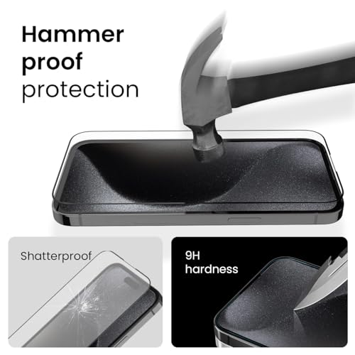 Image of Totem 3d hammer Proof Screen Protector (iPhone 15 Pro, Clear)