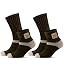 Brown/Beige - 2 Pairs