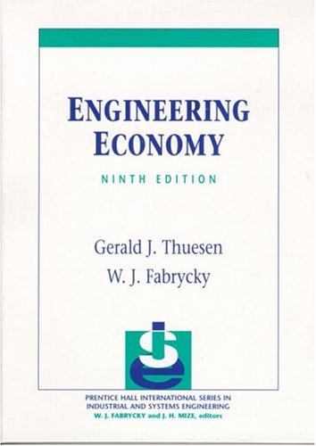 Engineering Economy (9th Edition)