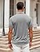 COOFANDY Mens Golf Polo Shirt Short Sleeve Moisture Wicking Quick Dry Performance Sport Casual Stylish Collared Shirts Light Gray