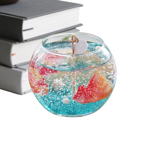 Bougie d'aquarium en cire aromatique mer pour décoration haut de gamme