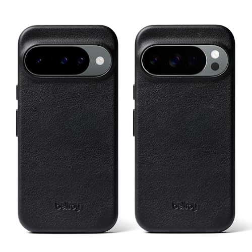Coque en cuir Bellroy pour Pixel 10 et 10 Pro étui noir chic