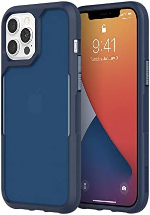 Griffin Survivor Endurance GIP-057-FNY Protective Case for iPhone 12 Pro Max - Navy - 6.7 inches
