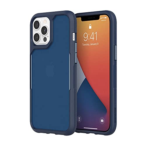 Griffin Survivor GIP-056-FNY Endurance Coque de Protection pour iPhone 12/12 Pro Bleu Marine