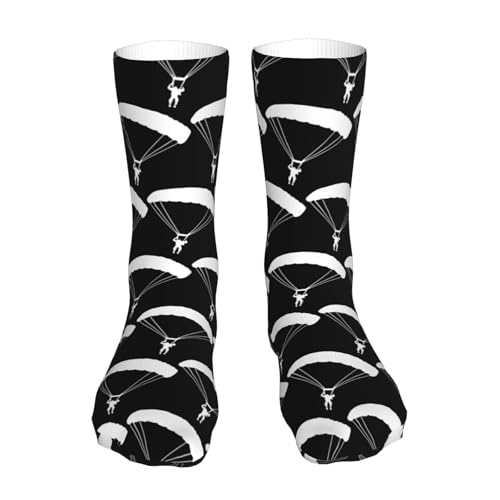 Parachuting Parachutes Paragliding Running Socks Breathable Round Neck Socks Sports Socks