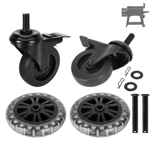 Image of 74064 Grill Wheels Kit for Pit Boss Austin XL, Pro Series II 1150