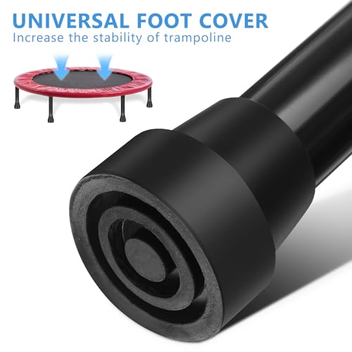 Fundas antideslizantes de goma para trampolín con base de acero ultra resistente 3