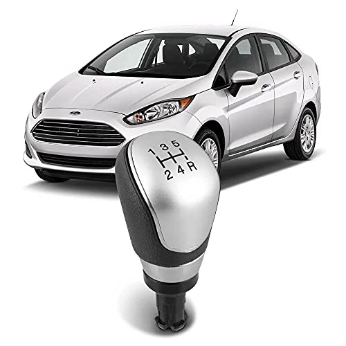 Bola Cambio New Fiesta Hatch Sedan Ecosport Ka Preta Lente Prata 5 Marchas Ré para Trás